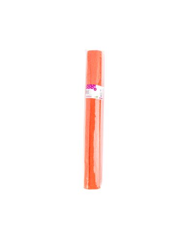 Papel Crespon Liderpapel Rollo De 50 Cm X 2,5 M 85G/M2 Naranja