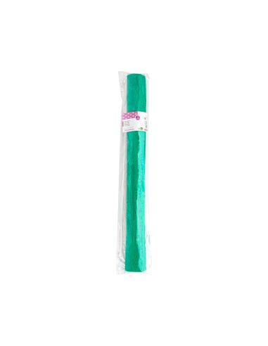 Papel Crespon Liderpapel Rollo De 50 Cm X 2,5 M 85G/M2 Verde