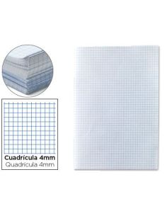 Papel Florete Liderpapel Cuadro 4Mm 60Gr Paquete De 250 Hojas