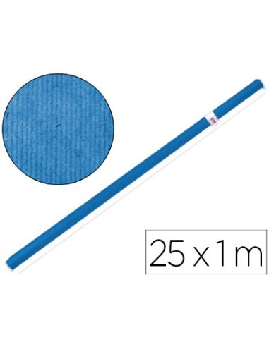Papel Kraft Liderpapel Azul -Rollo 25X1 Mt