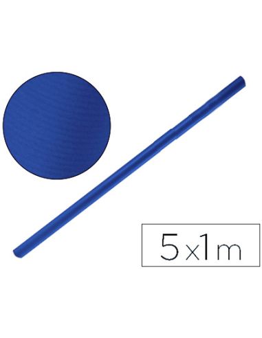 Papel Kraft Liderpapel Azul Azurita Rollo 5X1 Mt