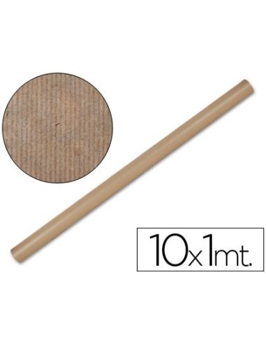 Papel Kraft Liderpapel Marron Rollo 10X1 Mt|Libreriasalesiana