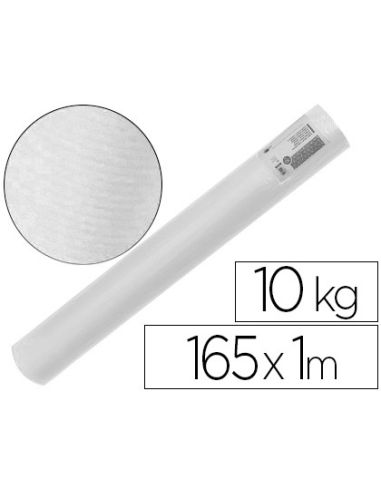 Papel Kraft Verjurado Liderpapel Blanco Ancho 1Mt Longitud 165 Mt Gramaje 60 Gr Peso 10 Kg
