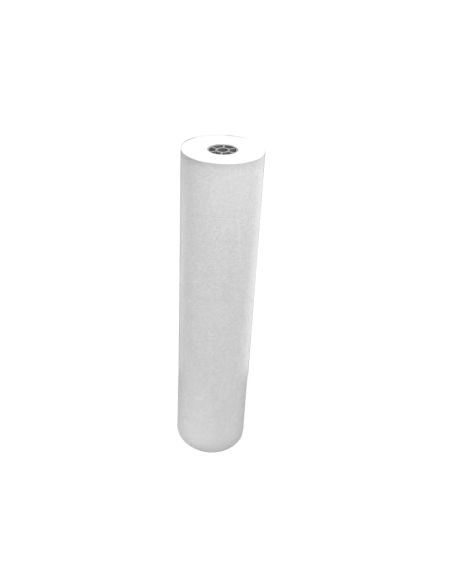 Papel Kraft Verjurado Liderpapel Blanco Ancho 1Mt Longitud 165 Mt Gramaje 60 Gr Peso 10 Kg