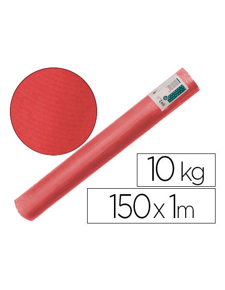 Papel Kraft Verjurado Liderpapel Rojo Ancho 1 Mt Lomgitud 150 Mt Gramaje 65 Gr Peso 10 Kg