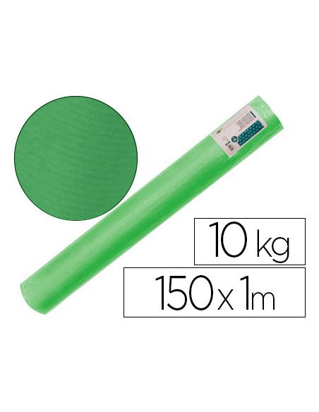 Papel Kraft Verjurado Liderpapel Verde Ancho 1 Mt Longitud 150 Mt Gramaje 65 Gr Peso 10 Kg