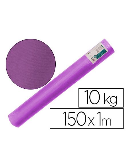 Papel Kraft Verjurado Liderpapel Violeta Ancho 1 Mt Lomgitud 150 Mt Gramaje 65 Gr Peso 10 Kg