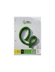 Papel Liderpapel A4 80G/M2 Liso 4 Taladros Paquete De 100 Hojas 2