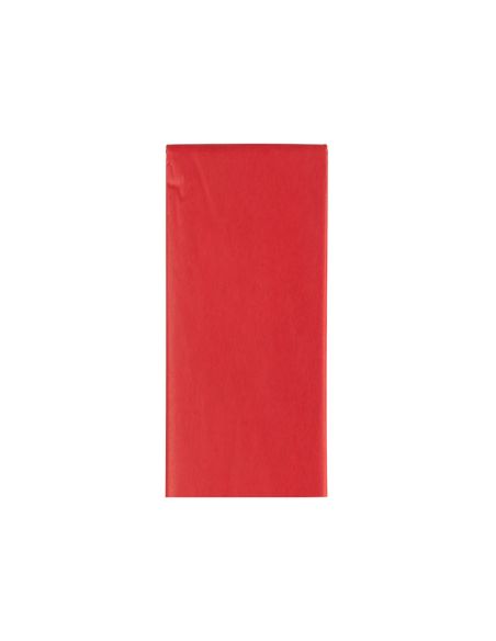 Papel Seda Liderpapel 52X76Cm 18G/M2 Bolsa De 5 Hojas Rojo