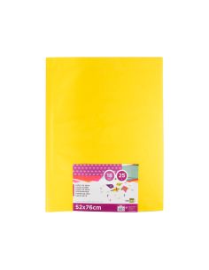 Papel Seda Liderpapel Amarillo 52X76 Cm 18 Gr Paquete De 25 Hojas 2