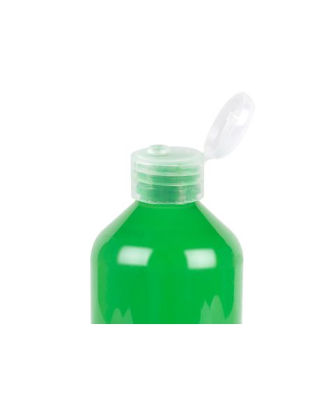 Pintura Dedos Liderpapel Botella De 500 Ml Verde