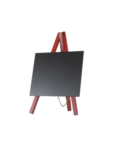 Pizarra Negra Liderpapel Caballete Madera Superficie Para Rotuladores Tipo Tiza 15X13Cm Juego 3 Unidades