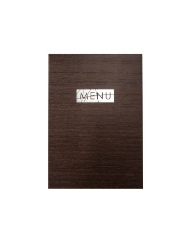 Porta Menus Liderpapel Pu Con Sujeccion En Esquinas Para 2 Hojas 22,5 X 32 Cm