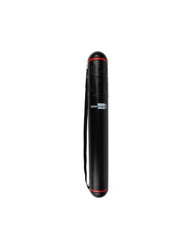 Portaplanos Plastico Liderpapel Diametro 5 X 40 Cm No Extensible Negro