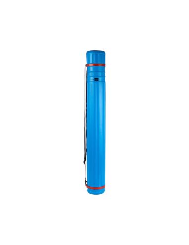 Portaplanos Plastico Liderpapel Diametro 9 Cm Extensible Hasta 125 Cm Azul|Libreriasalesiana