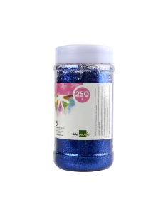 Purpurina Liderpapel Fantasia Color Azul Metalizado Bote De 250 Gr 2