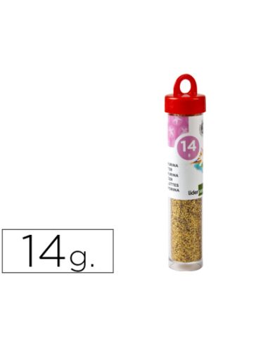 Purpurina Liderpapel Fantasia Color Oro Bote De 14 Gr