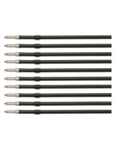 Recambio Boligrafo Liderpapel Gummy Touch Retractil 1,0 Mm Tinta Celeste Bolsa De 10 Unidades 2