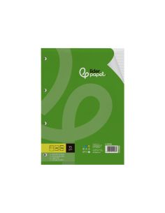 Recambio Liderpapel A4 100 Hojas 75Gr Horizontal Con Margen 4 Taladros 2