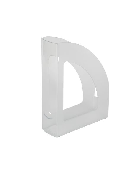 Revistero Plastico Q-Connect Transparente