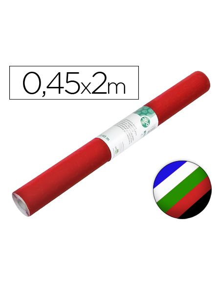 Rollo Adhesivo Liderpapel Unicolor Colores Surtidos Rollo De 0,45 X 2 Mt