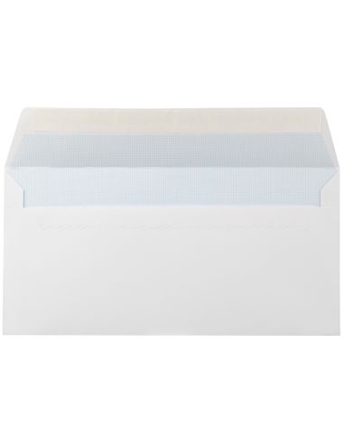 Sobre Liderpapel N 2 Blanco Din Americano 110X220 Mm Tira De Silicona Paquete De 25 Unidades