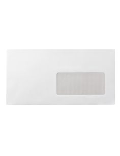 Sobre Liderpapel N 3 Blanco Din Americano Ventana Derecha 110X220 Mm Tira De Silicona Paquete De 25 Unidades 2