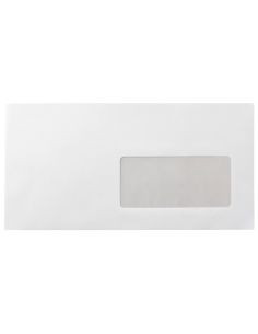 Sobre Liderpapel N 4 Blanco Americano Ventana Derecha 115X225 Mm Tira De Silicona Paquete De 25 Unidades 2