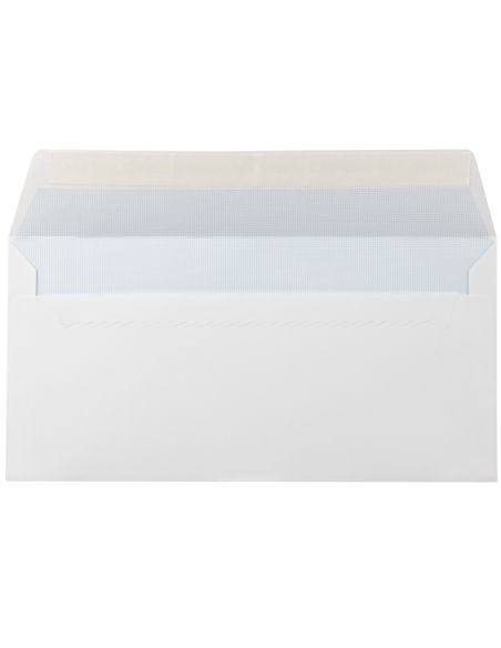 Sobre Liderpapel N 9 Blanco Comercial Normalizado 120X176 Mm Tira De Silicona Paquete De 25 Unidades
