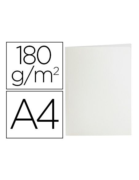 Subcarpeta Liderpapel A4 Blanco 180G/M2