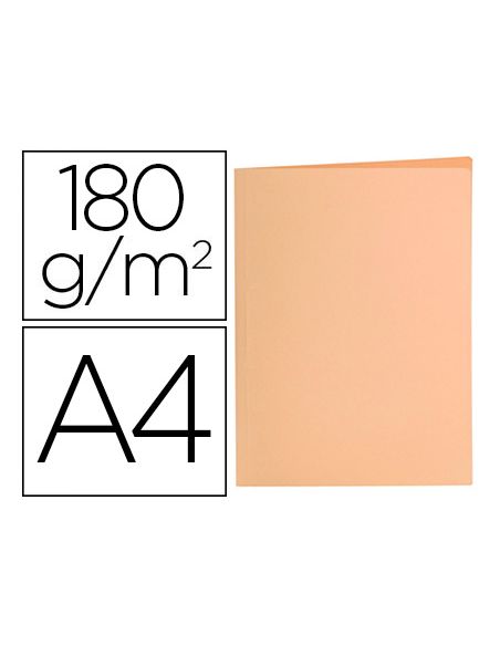 Subcarpeta Liderpapel A4 Naranja Pastel 180G/M2