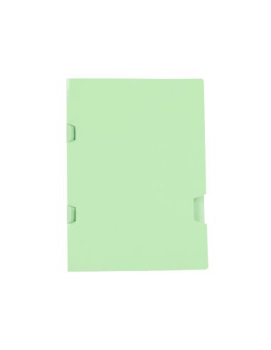 Subcarpeta Liderpapel Folio Verde Tres Uñeros Plastificada 160G/M2