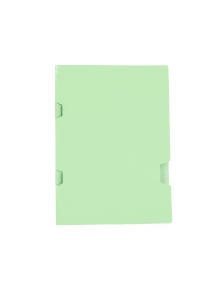 Subcarpeta Liderpapel Folio Verde Tres Uñeros Plastificada 160G/M2