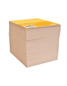 Taco Papel Liderpapel Sin Encolar Crema 1000 Hojas 92X102 Mm 70 Gr 2