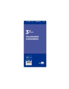 Talonario Liderpapel Camarero 3/Fº Original T114 2