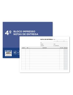 Talonario Liderpapel Entregas Cuarto Apaisado 229 Duplicado -Texto En Portugues