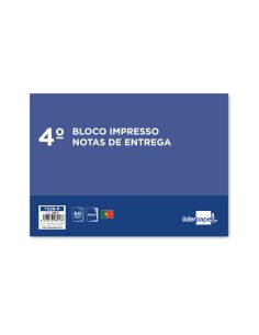 Talonario Liderpapel Entregas Cuarto Apaisado 229 Duplicado -Texto En Portugues 2