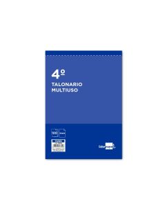 Talonario Liderpapel Multiusos Cuarto Original T199 2
