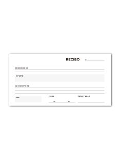 Talonario Liderpapel Recibos 3/Fº Original T136 Sin Matriz 2