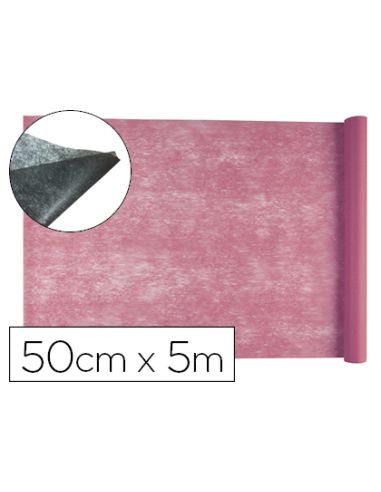 Tejido Sin Tejer Liderpapel Terileno 25 G/M2 Rollo De 5 Mt Rosa