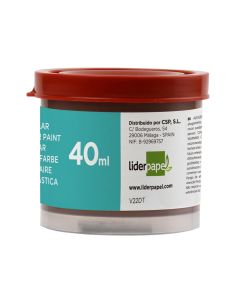 Tempera Liderpapel Escolar 40 Ml Marron 2