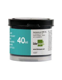 Tempera Liderpapel Escolar 40 Ml Negro 2