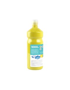 Tempera Liquida Liderpapel Escolar 1000 Ml Amarillo Limon 2