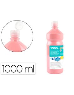 Tempera Liquida Liderpapel Escolar 1000 Ml Rosa