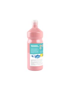 Tempera Liquida Liderpapel Escolar 1000 Ml Rosa 2