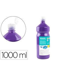 Tempera Liquida Liderpapel Escolar 1000 Ml Violeta