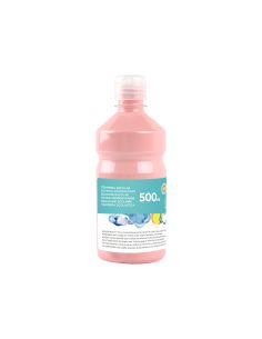 Tempera Liquida Liderpapel Escolar 500 Ml Rosa 2
