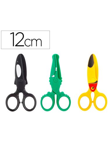 Tijera Liderpapel 12Cm Corta Pasta De Modelar Papel Y Carton Unidad