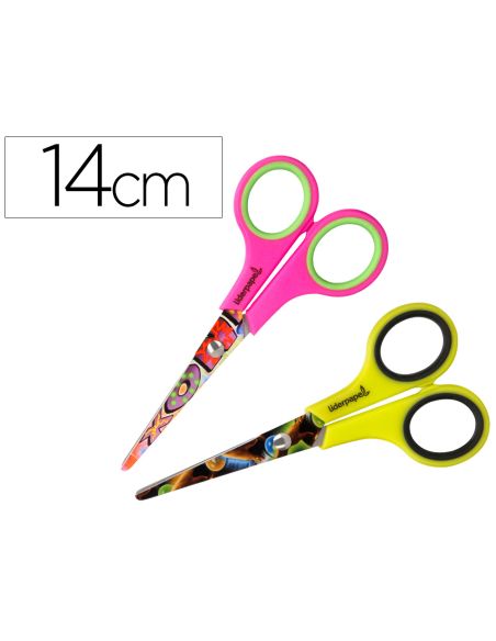 Tijera Liderpapel Hip Hop 14Cm Unidad