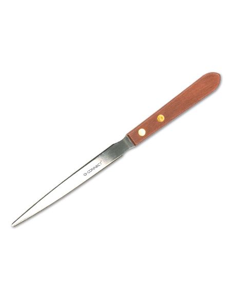 Abrecartas Q-Connect Con Mango De Madera Longitud 215 Mm